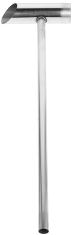 Lurrose Cucchiaio per Zucchero in Acciaio Inossidabile da 30 CM Accessorio per Macchina per Zucchero Filato e Marshmallow Utensile Riutilizzabile per Cucina Domestica