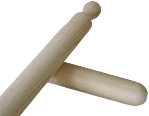 Panetta Casalinghi, mattarello in Legno mattarello con Una Presa, Beige, 4,5 x 100 cm, Legno, Beige, 4.5 x 90 cm