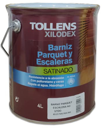 Tollens - BARNIZ PARQUET AL AGUA SATINADO 4 LT
