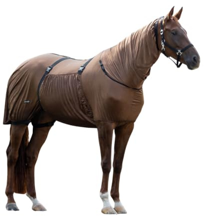 QHP eksem med hals och avtagbar magfilt (175 cm, brun)