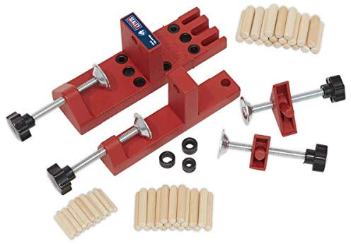 Sealey DJ01 Universal Dowelling Jig Set, 0 V, Multi-Colour