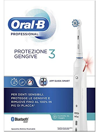 Oral-B Power Pro 3 Protezione Gengive Spazzolino Elettrico Con Bluetooth