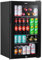 Dellonda Baridi 85L Under Counter Drinks/Beer & Wine Cooler Fridge with Light, Black - DH13
