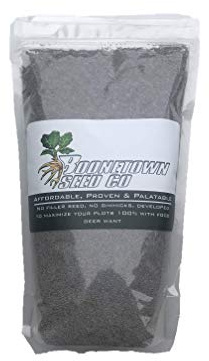 Boonetown Seed Company (Perennial) TRIAD Clover Food Plot Seed, Blend of Premium Red Clover, White Clover and Chicory, 3 LB Bag .5 Acre Coverage (Spring and Fall Planting)