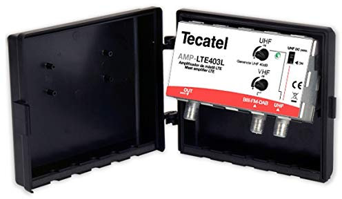 Tecatel Amplificador de mástil 40dB, LTE 700 (AMPLTE403L)