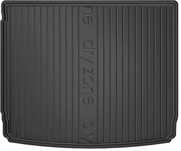 FROGUM DryZone Gummimatte Ganzjährige Praktische Auto Kofferraummatte Kofferraumwanne passend für Porsche Cayenne II 2010-2017 | Hohe Kante | Robust und langlebig