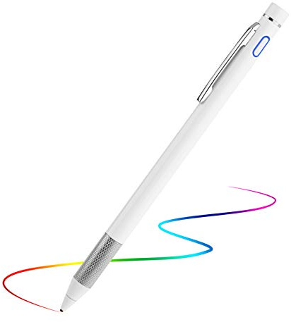 Minilabo Touch Screens Active Stylus Digital Pen for iPad Pro 10.5 Inch, Fine Tip Stylist Pen for Drawing and Writing, White