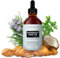 Rosemary Oil for Hair Growth, 120ml diluted with natural oils | Castor, Argan, jojoba, Peppermint, Coconut, tea tree, Vitamin E | 100% Veganic Serum for Skin Care £ Hair Care, Non Greasy