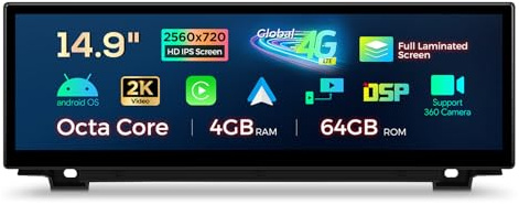 XTRONS 14.9” Android 14 Car Stereo for BMW F10/F11 (2013-2016) NBT, 4+64GB