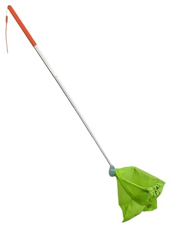 Fruusv Hundbajs-inspelare teleskop avföring med långt handtag | Uppsamlingspade för hundbajong utomhus för utomhus camping trädgård gård hem lägenhet vardagsrum veterinär studentboende