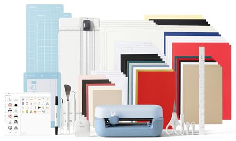 Cricut Joy™ 2 Deluxe Bundle + Contenuti digitali. Macchina da taglio intelligente compatta, ideale per biglietti personalizzati, adesivi semplici ed etichette
