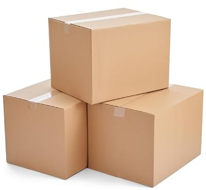 Large Single Wall Cardboard Boxes Picking, Packing & Shipping