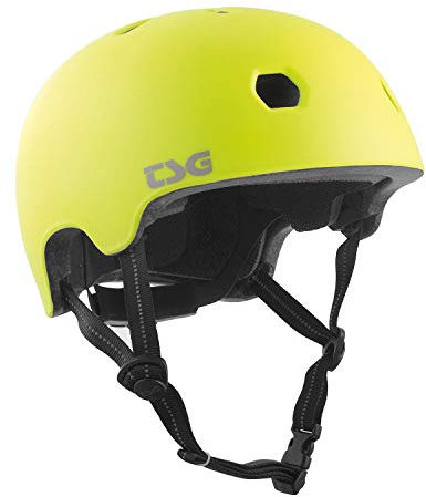 TSG Helm Meta Solid Color, Satin Acid Yellow, JXXS/JXS, 750123