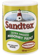 Sandtex Retail Fine Textured Masonry Ivory Stone 5 L
