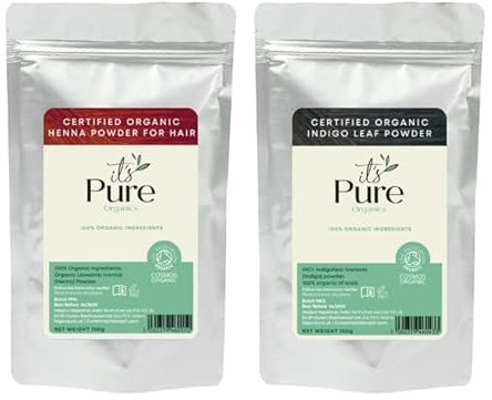 It's Pure Organic Henna & Indigo Natural Hair Dye 300g