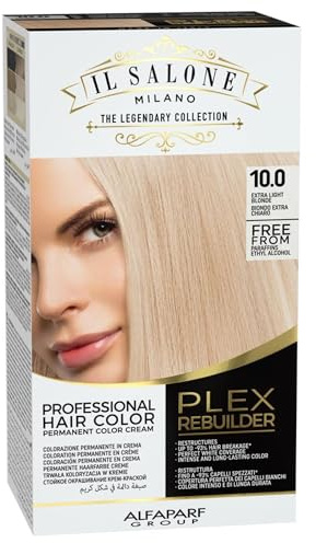 Alfaparf Milano Il Salone Plex Rebuilder Color Kit 10.0 Extra Rubio Claro
