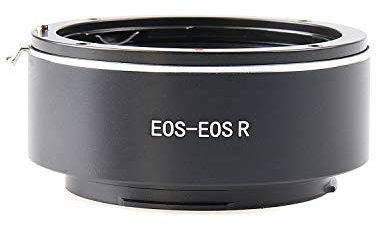 Fotga Adaptador de objetivo para Canon EOS EF EF-S Mount Objetivo a Canon EOS R RF Mount Serie EOS R RP R5 R6 R5C R7 R10 DSLR