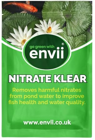 Envii Nitrate Klear – Natural Pond Nitrate Remover, Safe for All Fish & Wildlife, Treats 24,000 Litres of Pond Water