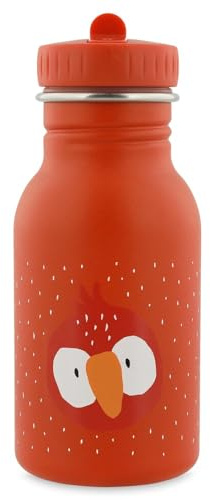 Trixie - Gourde pour Enfants en Acier Inoxydable 350ml - Mr. Parrot (Perroquet)