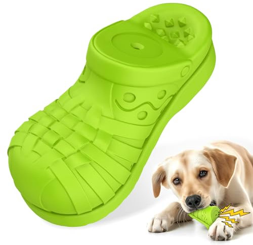 RUXAN Hundespielzeug Unzerstörbares für Aggressives Kauen - Kauspielzeug Hund Robuster Naturkautschuk Kauspielzeug Quietschend Unzerstörbares Hundespielzeug für Mittleren Großen Hunde