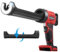 Cordless Caulk Gun Compatible with Makita BL1860 4 Adjustable Speed ​​Caulk Tool Gun, Electric Sealant Gun with LED, Drip-Proof Caulk Gun for Filling, Sealing (Battery Not Included)