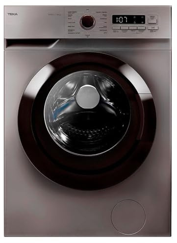 TEKA Lavadora de Libre Instalación 8 kg, Motor Inverter, 15 Programas, Centrifugado 1400 RPM, Display Digital, Programador 1 a 24h, Regulación Auto Consumo de Agua, WMK 40840
