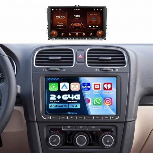 Autorradio para VW Golf 5 6 Passat Polo Tiguan Touran Caddy Skoda Seat