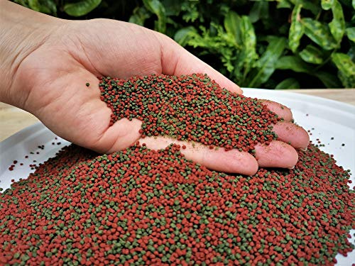 SUPER AQUARIUM LTD 100g Premium Shrimp Mix Granules Fish Food, Spirulina Algae Tropical Red Cherry, Crystal Red Shrimp Food