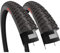 Fincci Pneu BMX 20 Pouces - Paire Pneu 20 x 1.95, 53-406 pour VTT Montagne Bici, Velo Enfant 20 Pouces, Velo de Course, Hybrid Bicyclette - Paquet de 2 Accessoire BMX