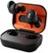 Skullcandy Grind Fuel In-Ear Wireless Earbuds with Wireless Charging, 40 Hr Battery, Skull-iQ, Alexa Enabled, Microphone, Works with iPhone Android and Bluetooth Devices - True Black/Orange