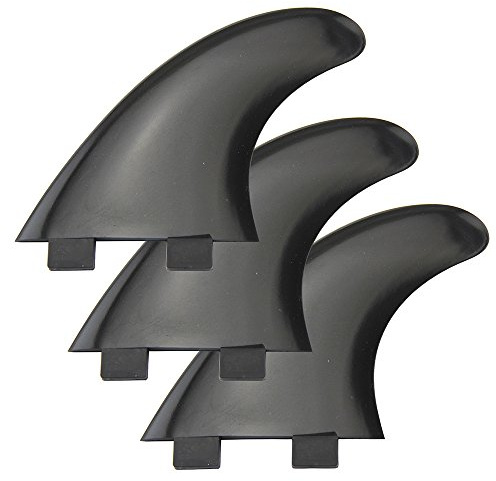 Aletas Tri G5 para tablas de surf para aletas FCS Aletas de surf SUP 1 centro + 2 laterales 3 colores