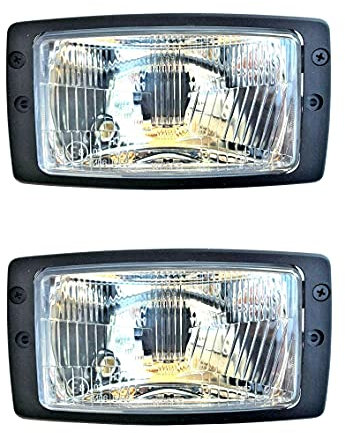 MelTruck® 2 x huvudstrålkastare H4 Zetor Ursus Pronar Farmer JD 12 V 24 V