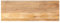 vidaXL Tischplatte, Holzplatte für Esstisch Couchtisch, Massivholzplatte Rustikales Design, Ersatztischplatte, 140x50x3,8cm Rechteckig Massivholz Mango
