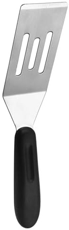 Stainless Steel Slotted Spatula, Non Stick Fish Spatula Egg Flipper Spatula Kitchen Spatula Camping Spatula BBQ Food Flipper for Japanese Cuisine