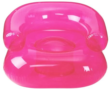 Weqizuerqi 70 x 70 x 45 cm Blow Up Chair Inflatable Pool Loungers Inflatable Chair Inflatable Booster Seat for Children for Indoor Bedroom Balcony Outdoor Garden Pool Relaxation