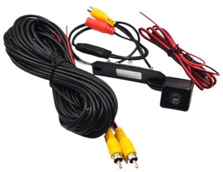 Sistemas de cámara con soporte para salpicadero Cámara de visión trasera de marcha atrás para coche, ángulo de 120 grados, compatible con VW Transporter T5 T30 Caddy Passat B5 Touran Jetta Dash Camera