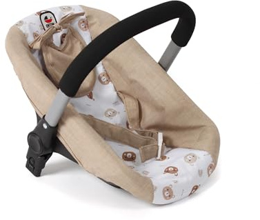 Bayer Chic 2000 Puppen-Autositz mit Adapter für den Puppenwagen Bärchen