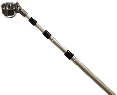 JP Lann Golf Ball Retrievers (2 Styles and Various (Metal Hinge Cup, 18 Foot)