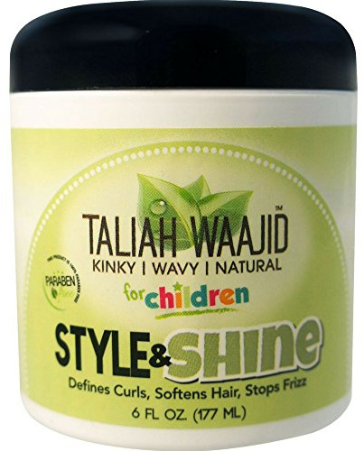 Taliah Waajid Kinky, Wavy, Natural Herbal Style & Shine, 6 Oz Pack Of 2