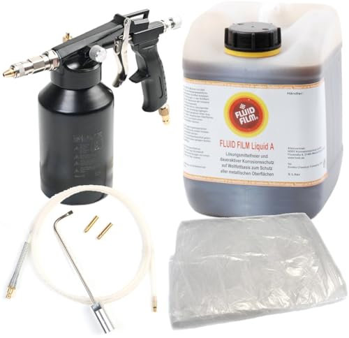 Druckbecherpistole TBS 222 + Fluid Liq A 5L +FOLIE