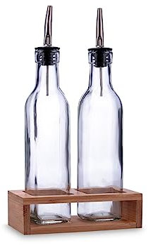 Quid Naturalia Set huilier et vinaigrier en verre transparent 260 ml