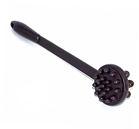 FRCOLOR Martillo De Masaje De Masaje De Doble Cara Para Aliviar La Fatiga Muscular De Espalda Casa o Gimnasio