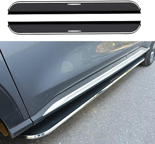 FUSKL Faldones Laterales Coche para Lexus RX RX350 RX450h 2017 2018 2019 2020 2021 2022, Falda Lateral de Extensión Estribos Rasguño Carrocería Accesorios
