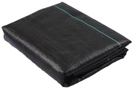 GOLUCY 1 mantillo agrícola Permeable al Agua, Malla geotextil antimaleza de 1 x 5 m for Invernadero.