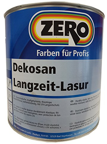ZERO Dekosan Langzeit-Lasur teak 2,5 Liter