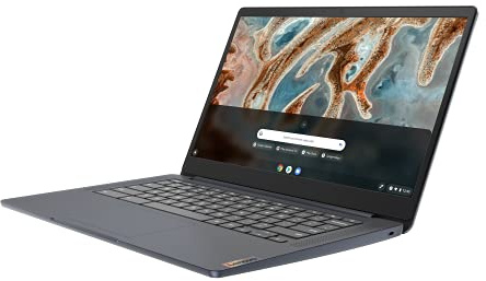 Lenovo IdeaPad 3 Chromebook 14inch FHD Laptop (MediaTek MT8183, 4 GB RAM, 64GB eMMC, ARM Mali-G72 MP3 Graphics, Chrome OS) – Abyss Blue