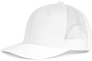 Zylioo Gorras de camionero de gran tamaño XXL/XL, gorra de malla grande a presión, gorra de verano fresca para cabezas grandes, gorra de viaje Gaint de 2 tonos, Blanco, Medium-Large