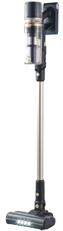 Beldray Airfinity Cordless Vacuum Cleaner – Touch Screen Control, Self-Cleaning, Tangle-Free Technology, Turbo Power Suction, LED Headlights, Brush Tool, 45 Min Run Time, HEPA Filter, Brushless Motor