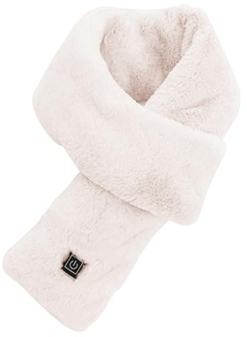 Eluppvärmd Halsduk 3 Värmelägen Vinter Måste-Ha | USB-laddbar Mjuk Värmande Nackwrap Vinterartiklar för Män, Kvinnor, Pojkar, Flickor, Ungdomar, Tonåringar, Fru, Make, Son,