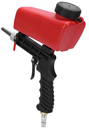 ZASCHMOY Pneumatisk Sandblästringsmaskin | Justerbar Bärbar Handhållen Sandbläster | Stor Kapacitet 700mL | Idealisk för Fordonsunderhåll och Ytbehandling